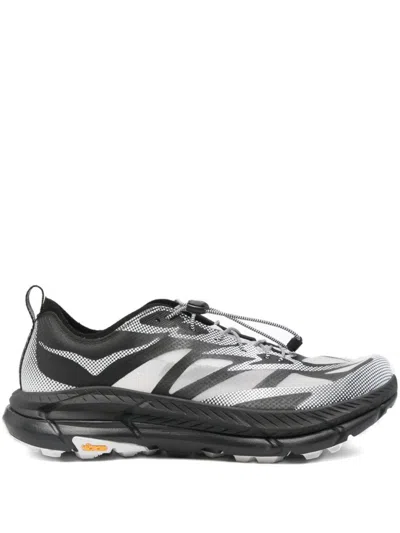 Hoka Mafate Speed 4 Sneaker With Breathable Mesh Upper And Robust Rubber Sole In Black