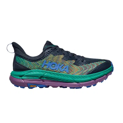 Pre-owned Hoka Mafate Speed 4 'strata Tech Green' In Blue