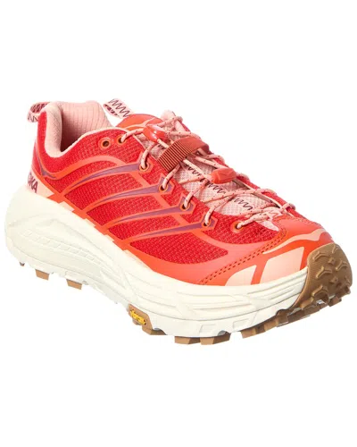 Hoka Mafate Speed Sneaker In Red