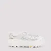 Hoka Sole Sneakers With Breathable Mesh Panels In White