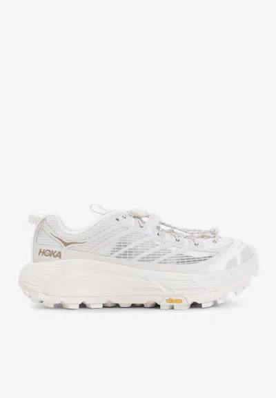 Hoka Mafate Three 2 Grid Sneakers In White