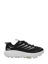 Hoka Black/cosmic Grey Mafate Three2 Sneakers In Black