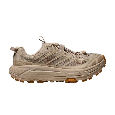 Pre-owned Hoka Mafate Three2 Grid Jp 'raw Linen' Asia Exclusive | Cream | Men's Size 4.5