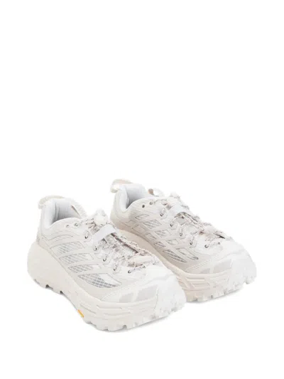 Hoka Mafate Three2 Mesh-panel Sneakers In Neutral