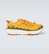 Hoka Mafate Three2 Sneakers In Golden Yellow / Eggnog