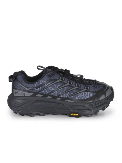 Hoka Sneaker Mafate Three2 Black/ Outer Orbit In Gray