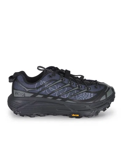 Hoka Sneaker Mafate Three2 Black/ Outer Orbit In Gray