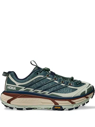 Hoka Mafate Three2 Wordmark Sneakers In Animal Print