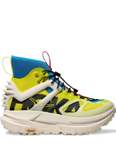 Hoka Mafate X Hike Sneakers In Yellow