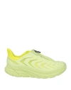 Hoka One One Man Sneakers Light Green Size 9 Textile Fibers