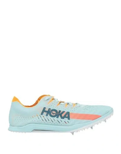 Hoka Man Sneakers Sky Blue Size 9 Textile Fibers
