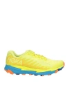 Hoka Man Sneakers Yellow Size 12.5 Textile Fibers