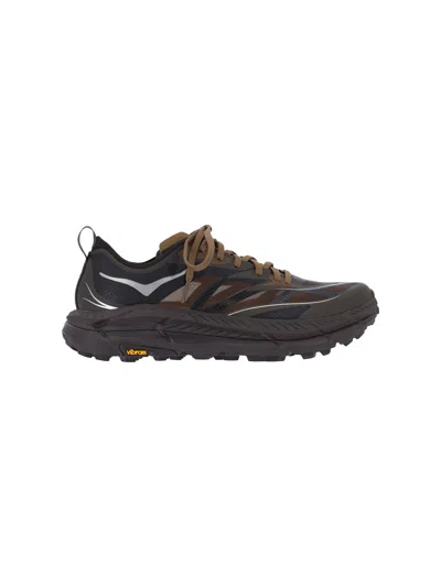 Hoka Mens  Mafate Speed 4 Lite In Brown/black