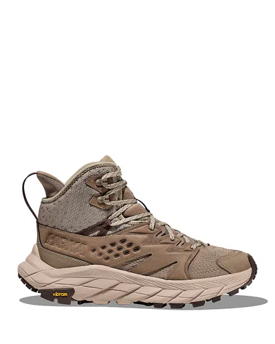 Hoka Men's Anacapa Breeze Mid Hiking Sneaker In Dune/oxford