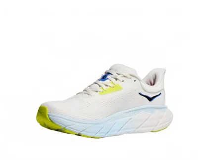 Hoka Men's Arahi 7 Running Shoes In Blanc De Blanc/virtual Blue In Multi