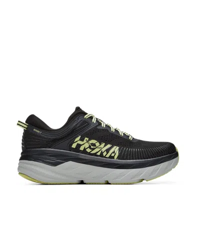 Hoka Men's Bondi 7 Running Shoes In Blue Graphite/butterfly In Multi