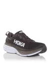 Hoka Bondi 8 Mens Performance Lifestyle Athletic And Training Shoes In Black/white