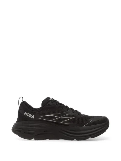 Hoka Men's Bondi 8 Ts Caged Sneakers In Black