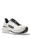 Hoka Bondi 9 Running Shoe In White Black