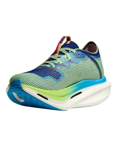 Hoka Men's Cielo X1 Running Shoes In Evening Sky/lettuce In Multi