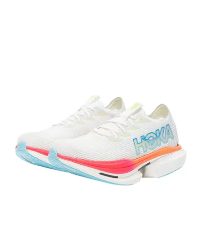 Hoka Men's Cielo X1 Shoes In Frost/cerise In White