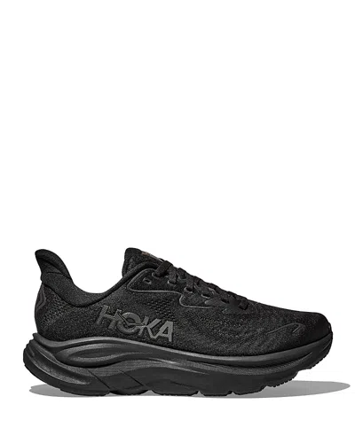 HOKA MEN'S CLIFTON 10 SNEAKERS IN BLACK
