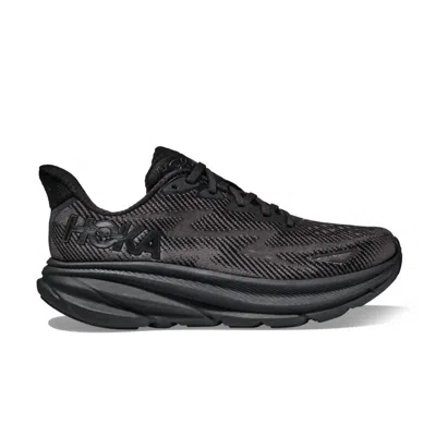 Hoka Men's Clifton 9 Running Shoes In Black