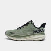 Hoka One One Clifton 9 - Breathable Sports Shoe In Green