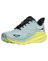 Hoka Mens Druzy Droplet Clifton 9 Breathable Polyester-blend Low-top Trainers In Multi
