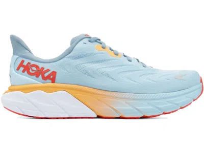 Pre-owned Hoka Men's  One One Arahi 6 Sneakers In Summer Song/mountain Spring
