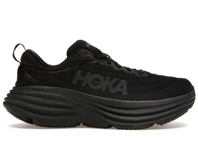 Pre-owned Hoka Men's  One One Bondi 8 Triple Sneakers In Black