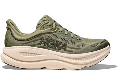 Pre-owned Hoka Men's  One One Bondi 9 Sneakers In Sea Moss/eucalyptus