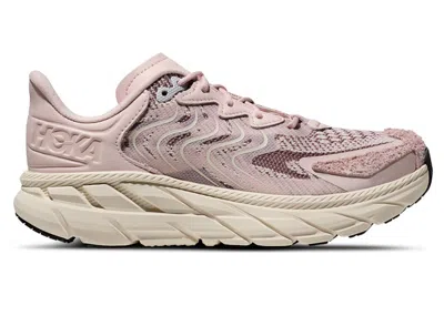 Pre-owned Hoka Men's  One One Clifton Long Sleeve Sneakers In Cosmic Pearl/galaxy In Multi