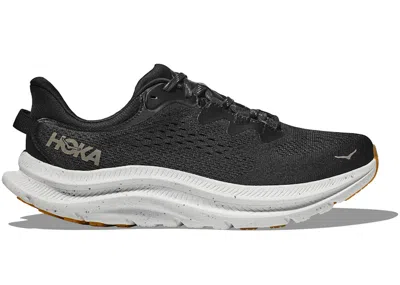 Pre-owned Hoka Men's  One One Kawana 2 Gum Sneakers In Black/white In Multi