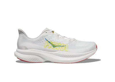 Pre-owned Hoka Men's  One One Mach 6 Sneakers In White/nimbus Cloud