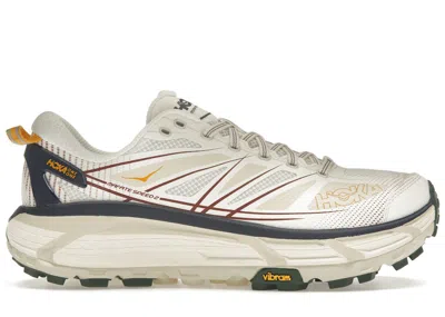 Pre-owned Hoka Men's  One One Mafate Speed 2 Sneakers In Alabaster/oat Milk