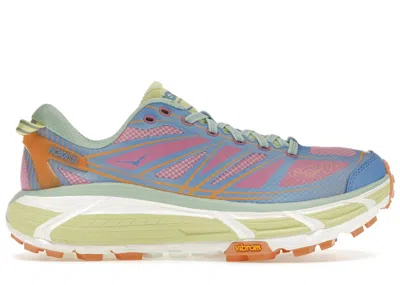 Pre-owned Hoka Men's  One One Mafate Speed 2 Sneakers In Cyclamen/all Aboard In Pink