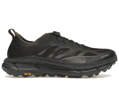 Pre-owned Hoka Men's  One One Mafate Speed 4 Lite Satisfy Sneakers In Coffee In Brown