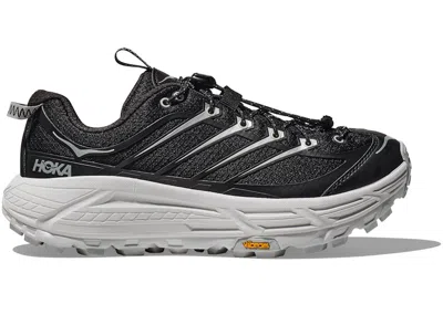 Pre-owned Hoka Men's  One One Mafate Three2 Sneakers In Black/cosmic Grey