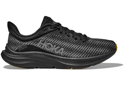 Pre-owned Hoka Men's  One One Solimar Gum Sneakers In Black