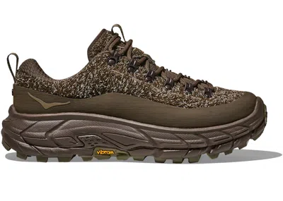 Pre-owned Hoka Men's  One One Tor Summit Elite Terrain System Sneakers In Deep In Umber/deep Umber In Brown