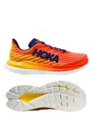 Hoka Men's Mach 5 Running Shoes - D/medium Width In Flame/dandelion In Multi
