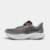 Hoka Men's Mach 6 Running Shoes In Stellar Grey/black