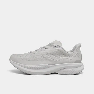 Hoka Men's Mach 6 Running Shoes In White/white
