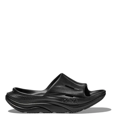 HOKA MEN'S ORA RECOVER SLIDE 3 SANDALS IN BLACK