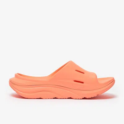 Hoka Men's Ora Recover Slide 3 Sandals In Papaya In Brown