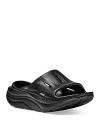 Hoka Men's Ora Slide 3 Slip On Recovery Sandals In Black/black