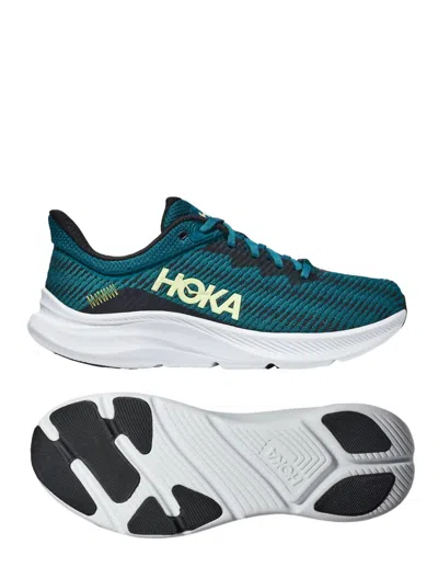 Hoka Men's Solimar Running Shoes In Blue Coral/butterfly