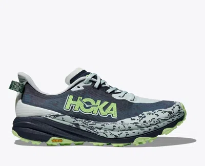 Hoka Men's Speedgoat 6 Running Shoes In Droplet/nautical Dusk In Multi