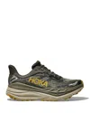 Hoka Men's Stinson 7 All Terrain Running Shoe In Olive Haze / Forest Cover